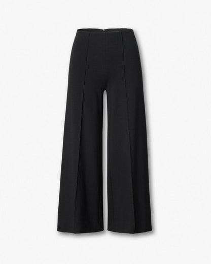 Irina Wide-Leg Culotte - Black