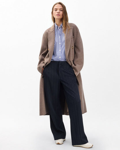 Irina Tailored Pants - Navy Multi