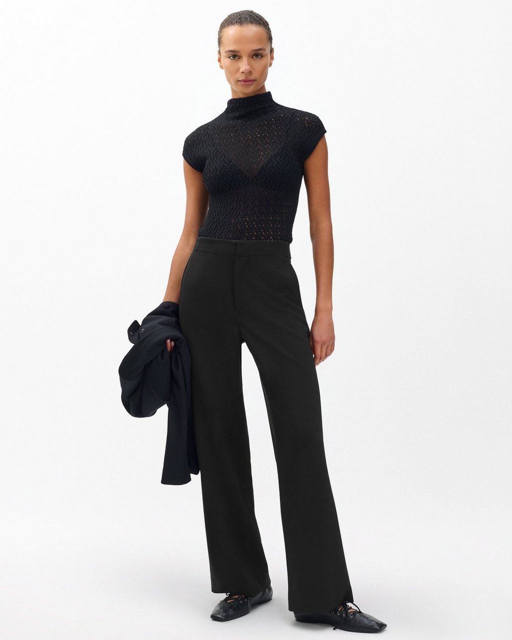Irina Tailored Pants - Black