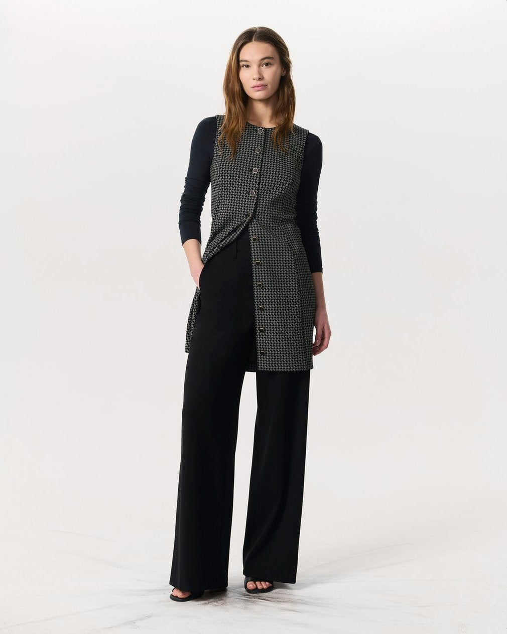 Sofie Full-Length Pants - Black