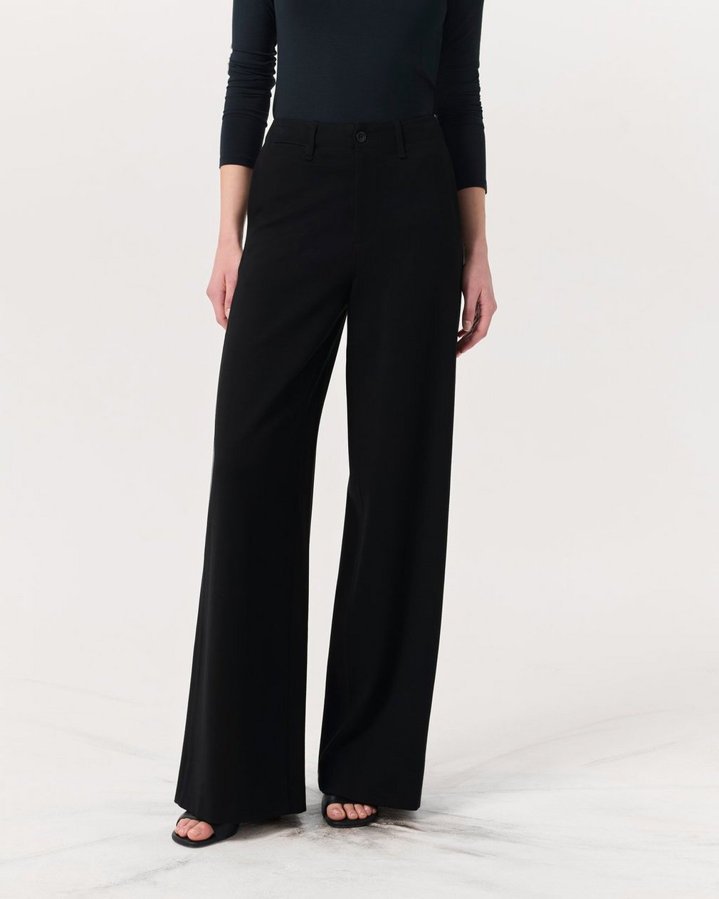 Sofie Full-Length Pants - Black