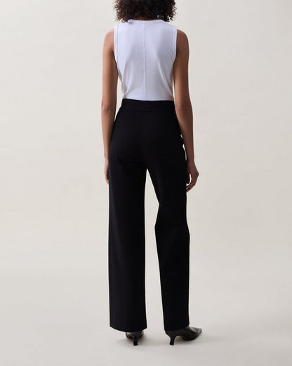Iris Wide-Leg Pants - Black