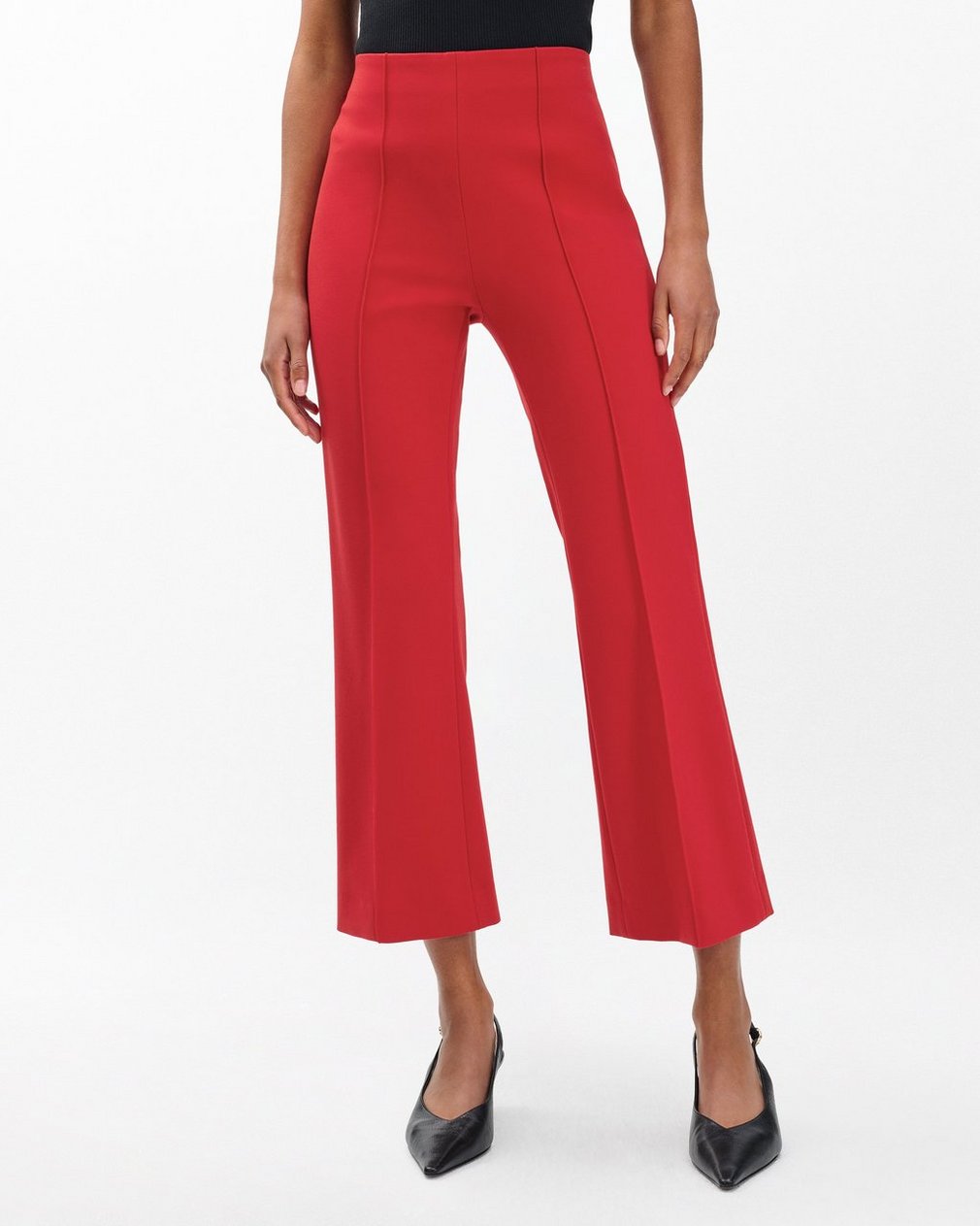 Irina Kick Flare Pants - Dark Cherry