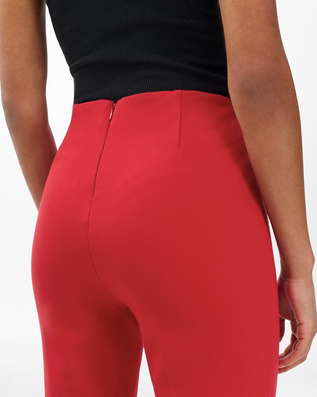 Irina Kick Flare Pants - Dark Cherry