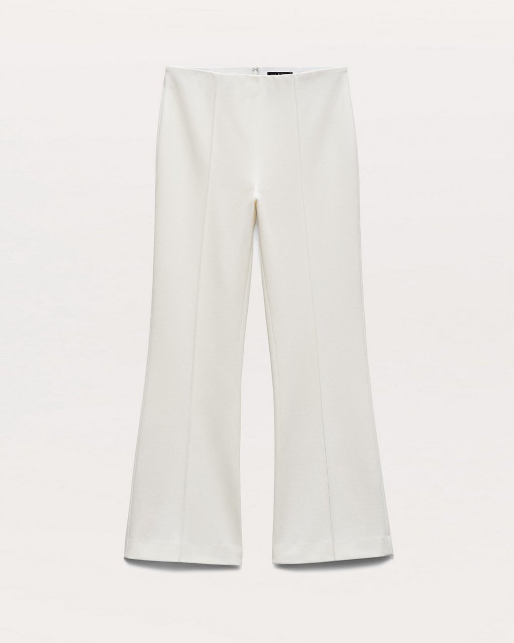 Irina Kick Flare Pants - White