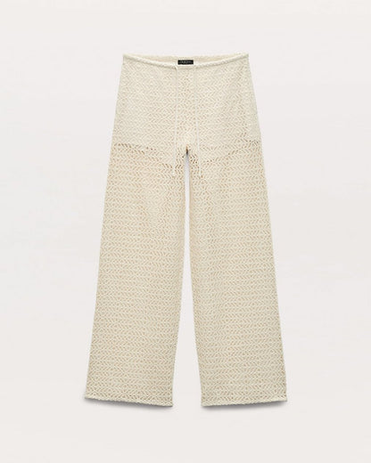 Liv Mesh Pants - Turtledove