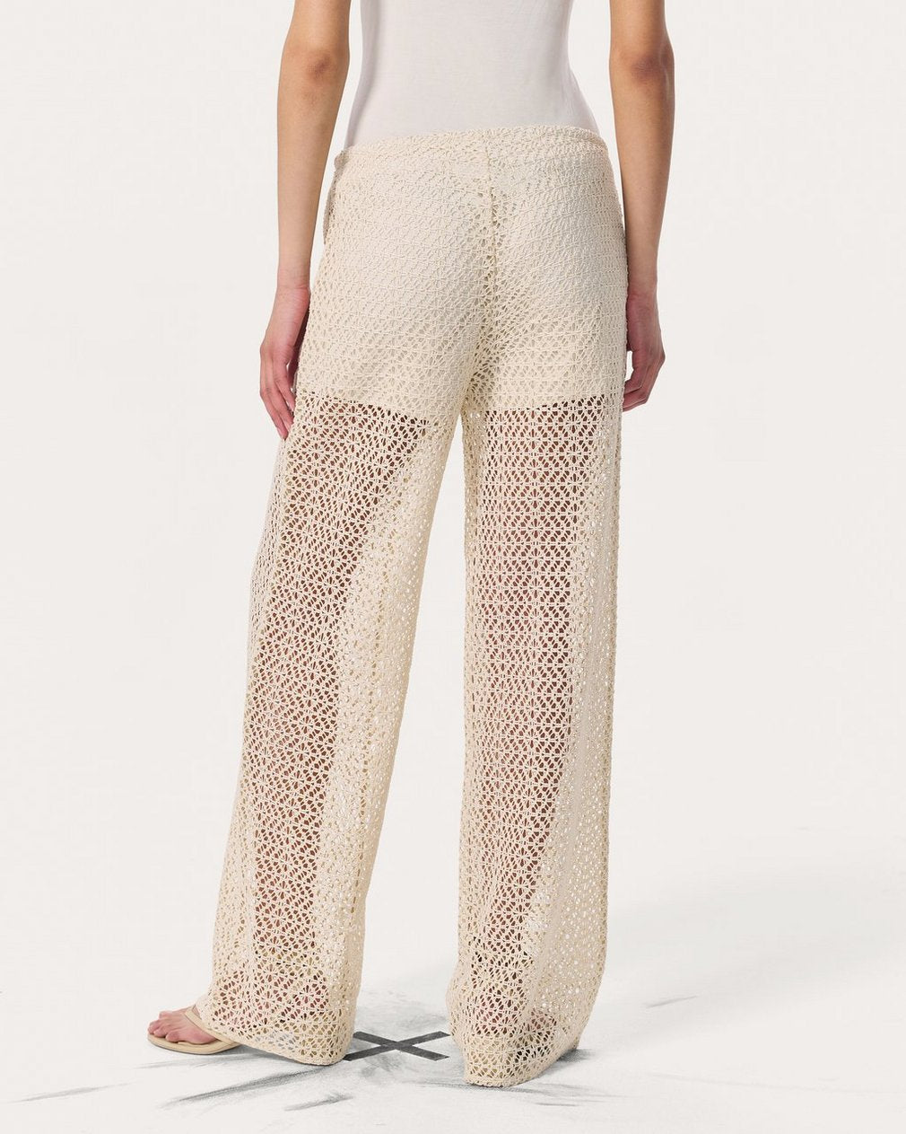 Liv Mesh Pants - Turtledove