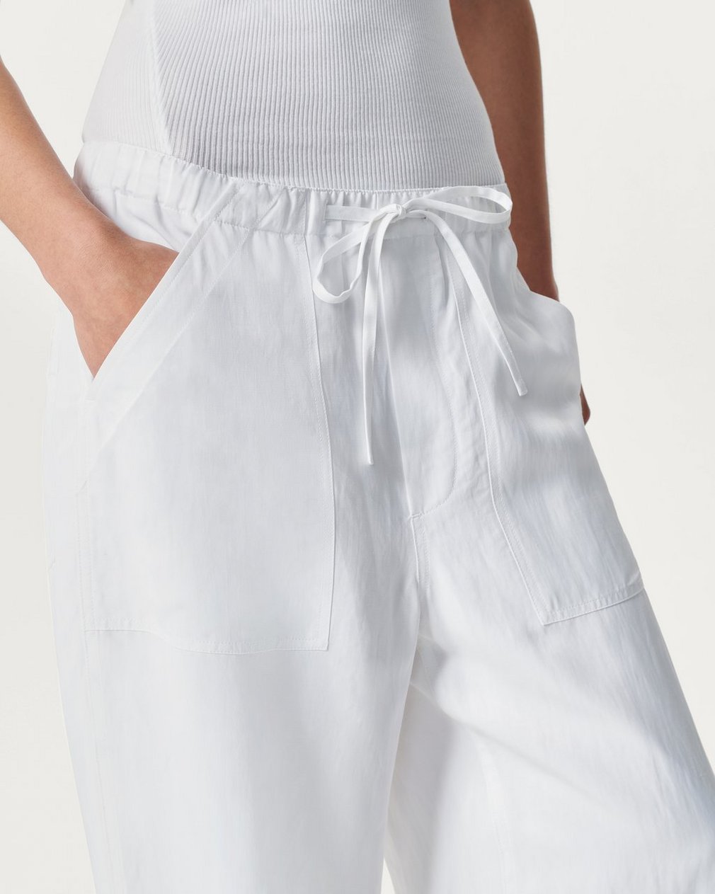 Adina Beach Pants - White