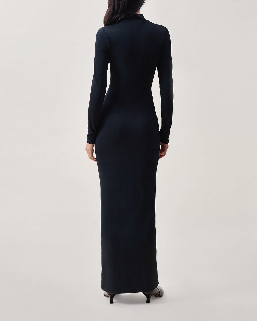 Agnes Turtleneck Dress - Black