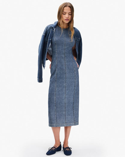 Miramar Olivia Midi Dress - Woodside