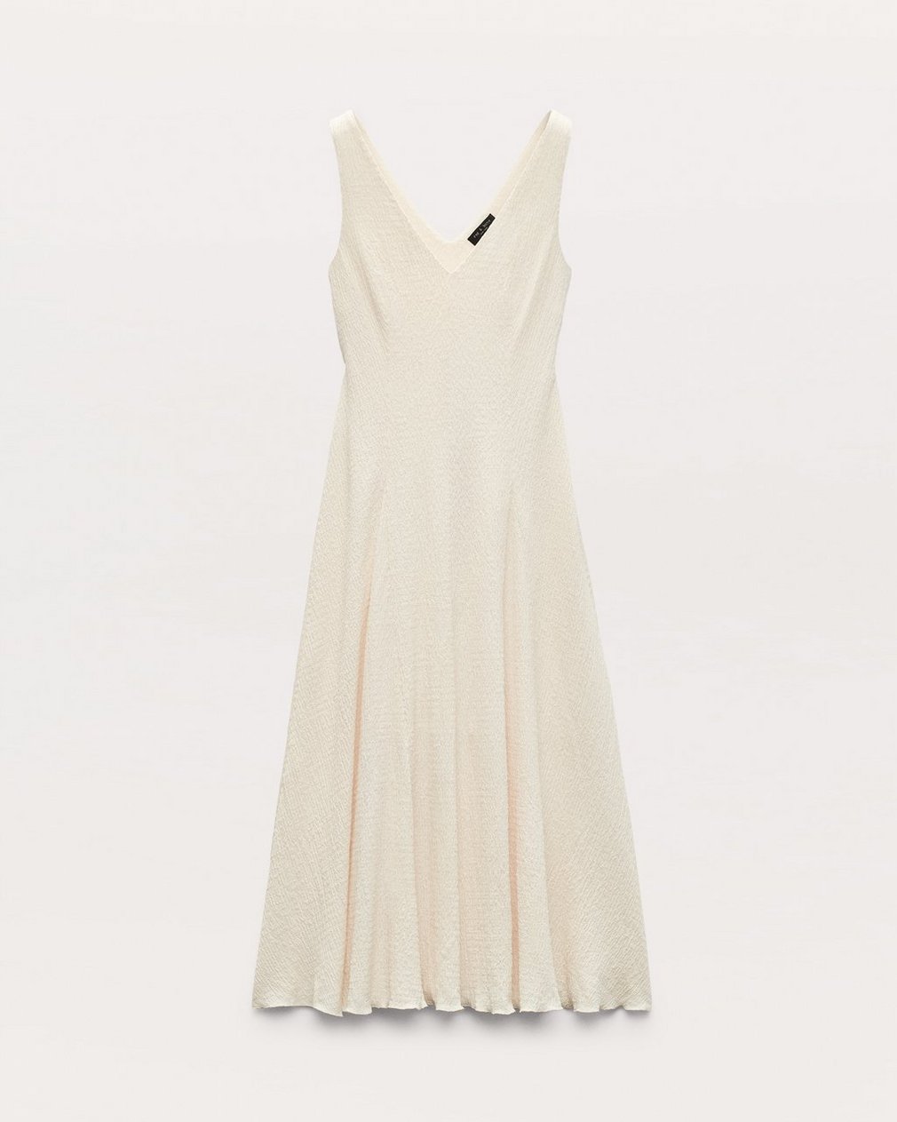 Lou V-Neck Midi Dress - Ivory