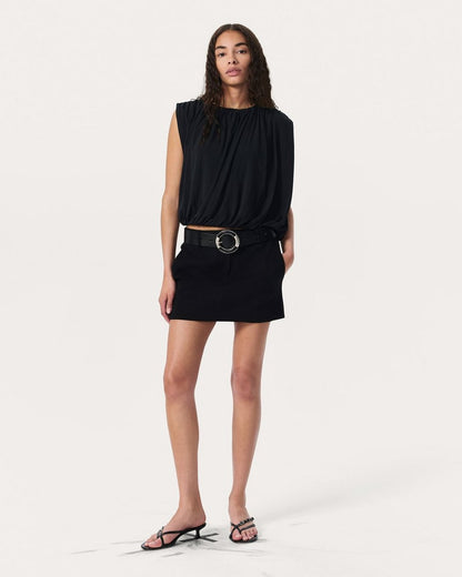 Irina Mini Skort - Black