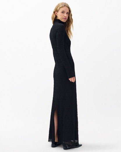 Ellie Lace Maxi Dress - Black