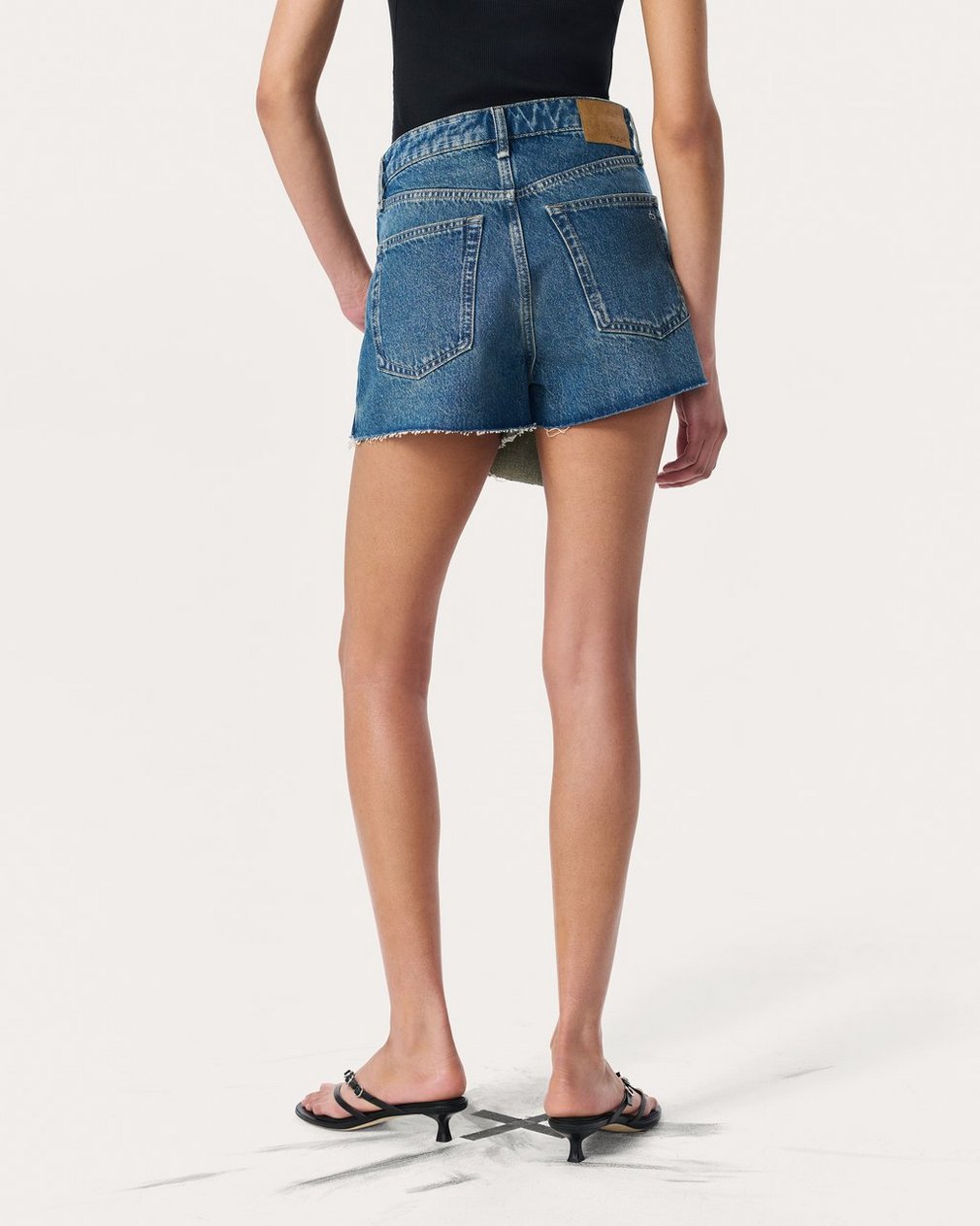 Belina Denim Mini Skort - Amity