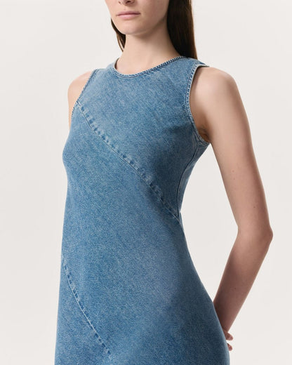 Ultra Featherweight Lisbon Denim Dress - Waverly