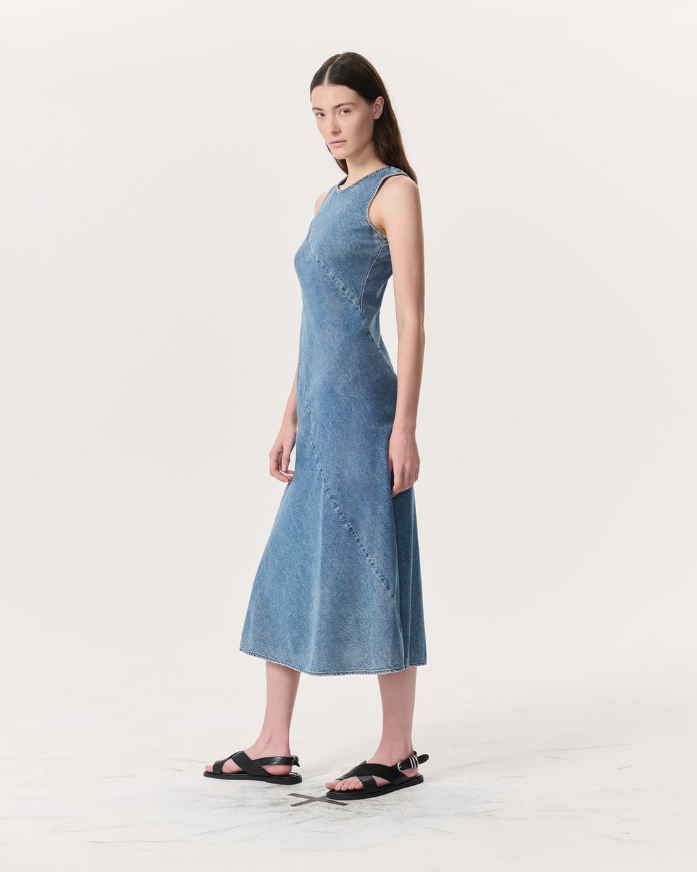 Ultra Featherweight Lisbon Denim Dress - Waverly