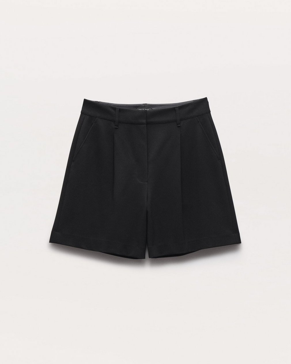 Irina Wide-Leg Shorts - Black