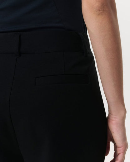 Irina Wide-Leg Shorts - Black