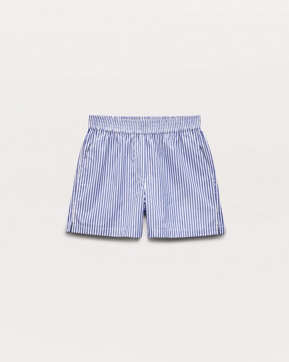 Emma Striped Shorts - Navy Stripe