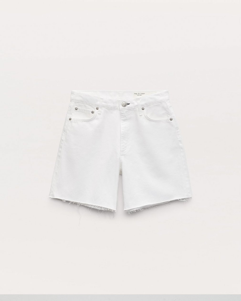 Kaia Denim Shorts - White