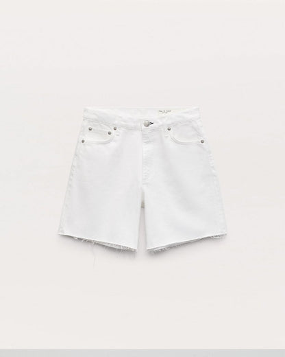 Kaia Denim Shorts - White