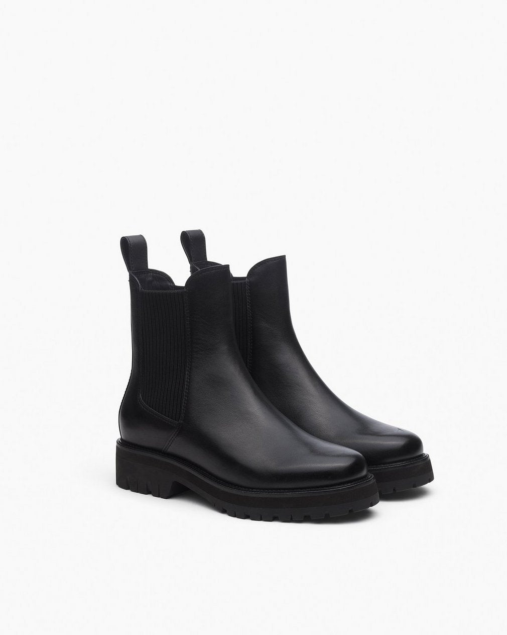 Corey Leather Chelsea Boots - Black
