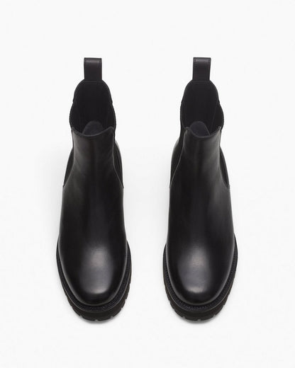 Corey Leather Chelsea Boots - Black