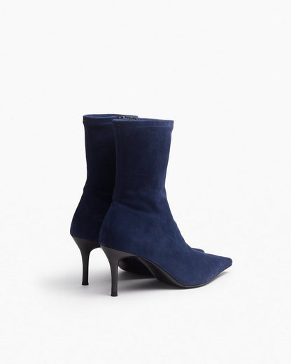Mercer Suede Ankle Boots - Navy Suede