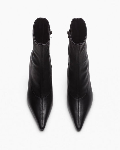 Mercer Leather Ankle Boots - Black