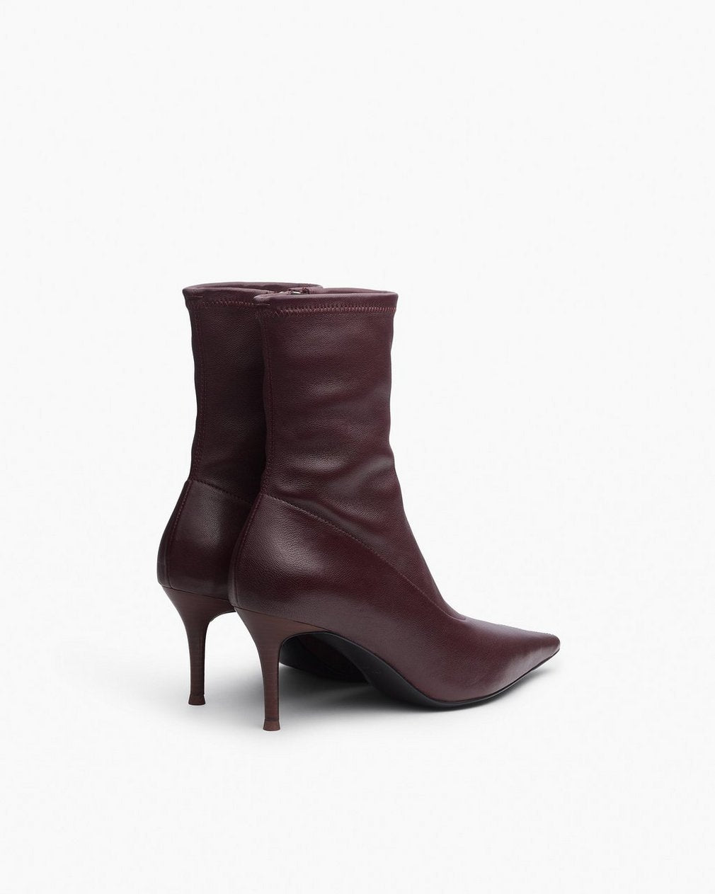 Mercer Leather Ankle Boots - Bordeaux