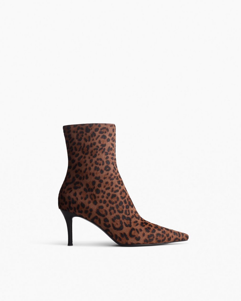 Mercer Leopard Calf Hair Ankle Boots - Leopard Hair Calf