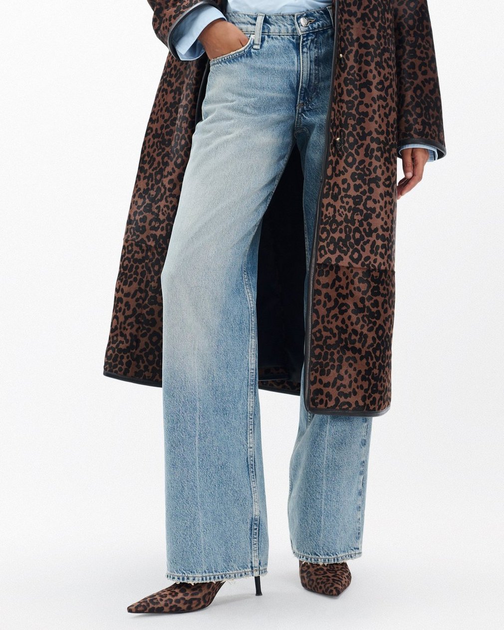 Mercer Leopard Calf Hair Ankle Boots - Leopard Hair Calf