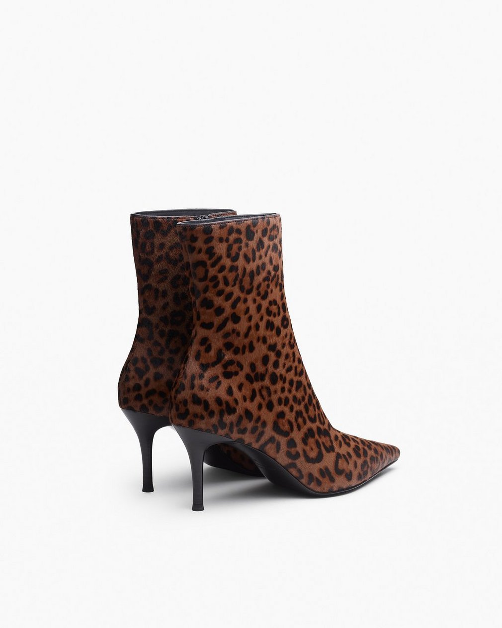 Mercer Leopard Calf Hair Ankle Boots - Leopard Hair Calf
