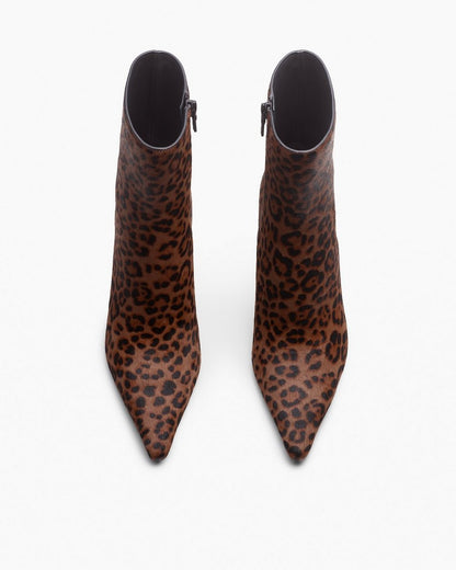 Mercer Leopard Calf Hair Ankle Boots - Leopard Hair Calf