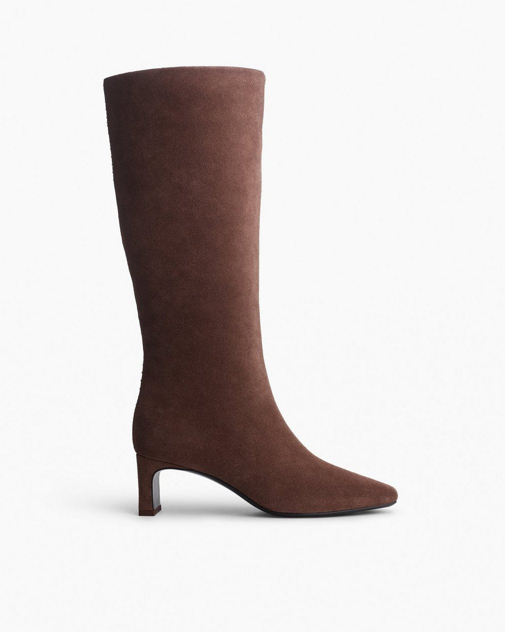 Astor Suede Slouch Boots - Mocha Suede