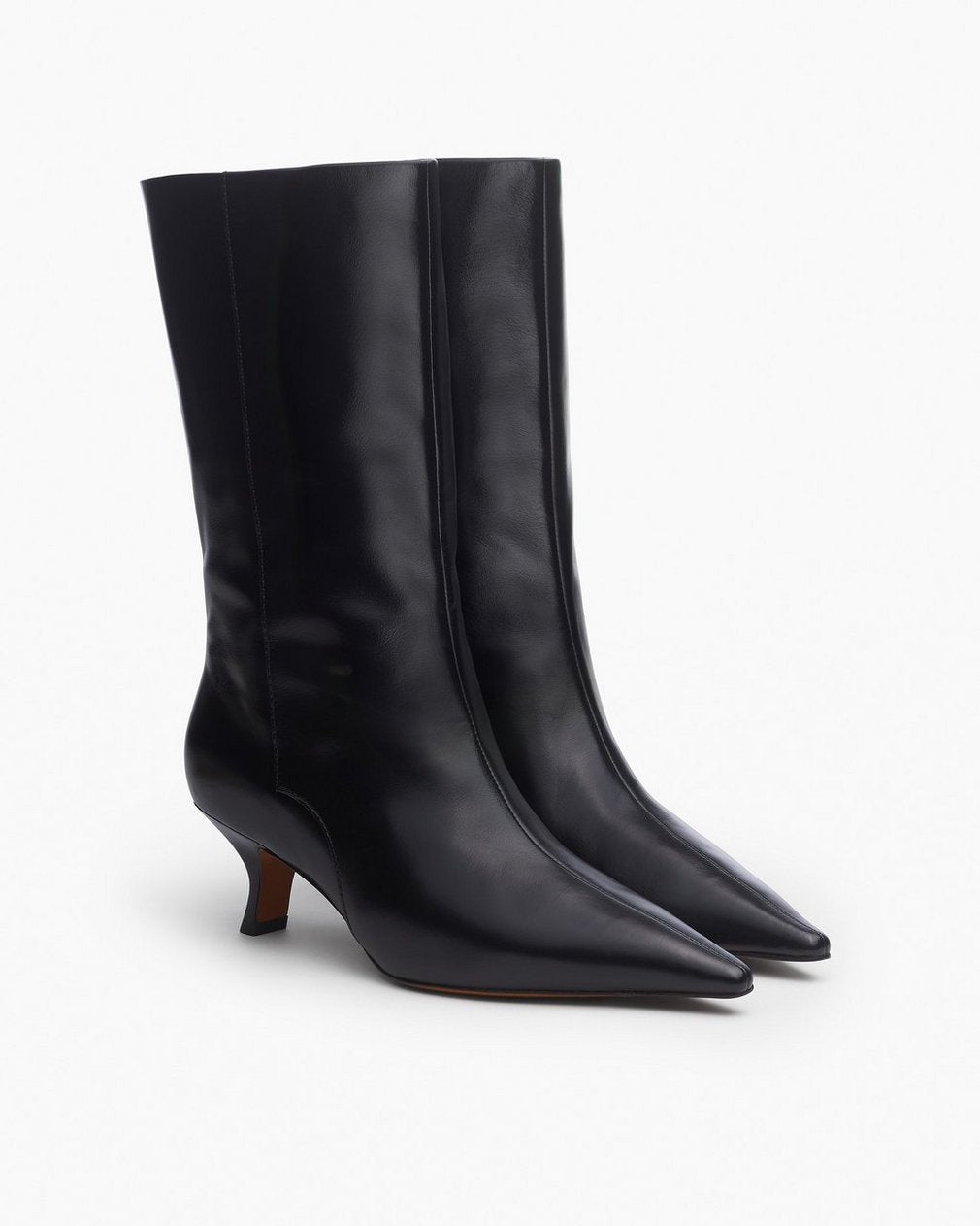 Mott Leather Boots - Black