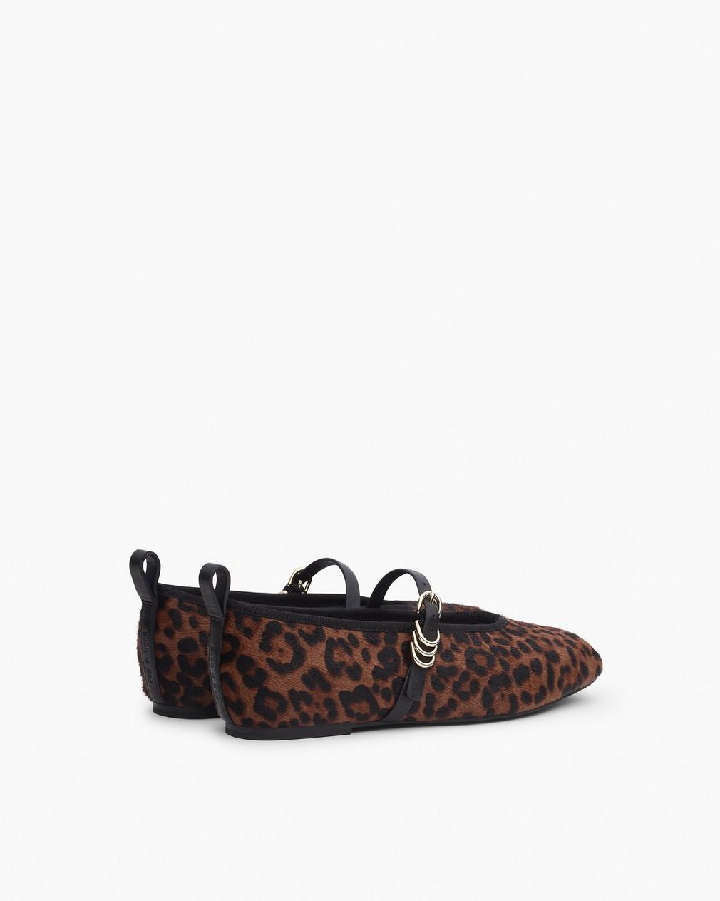 Spire Leopard Calf-Hair Mary Janes - Leopard Hair Calf