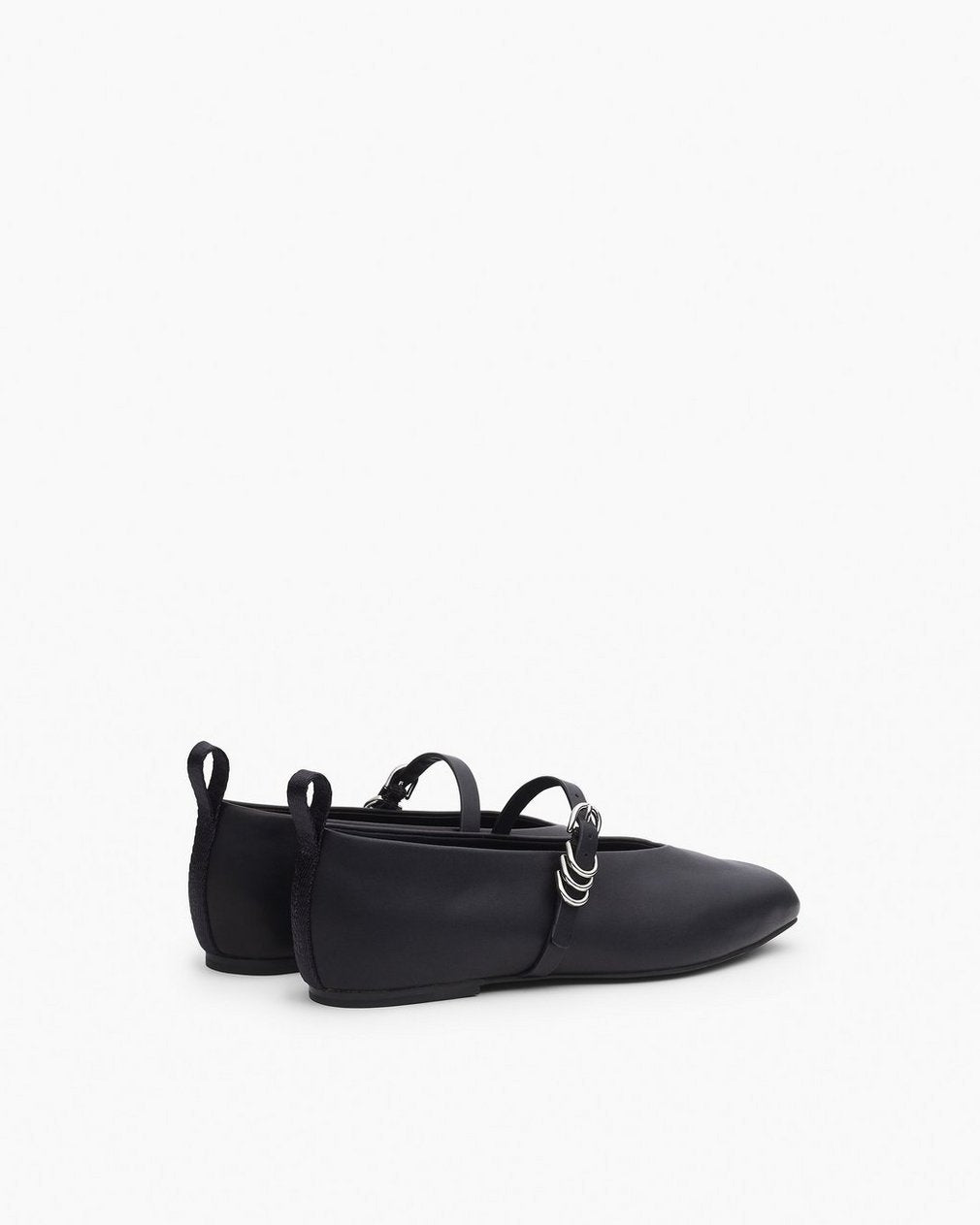 Spire Leather Mary Janes - Black