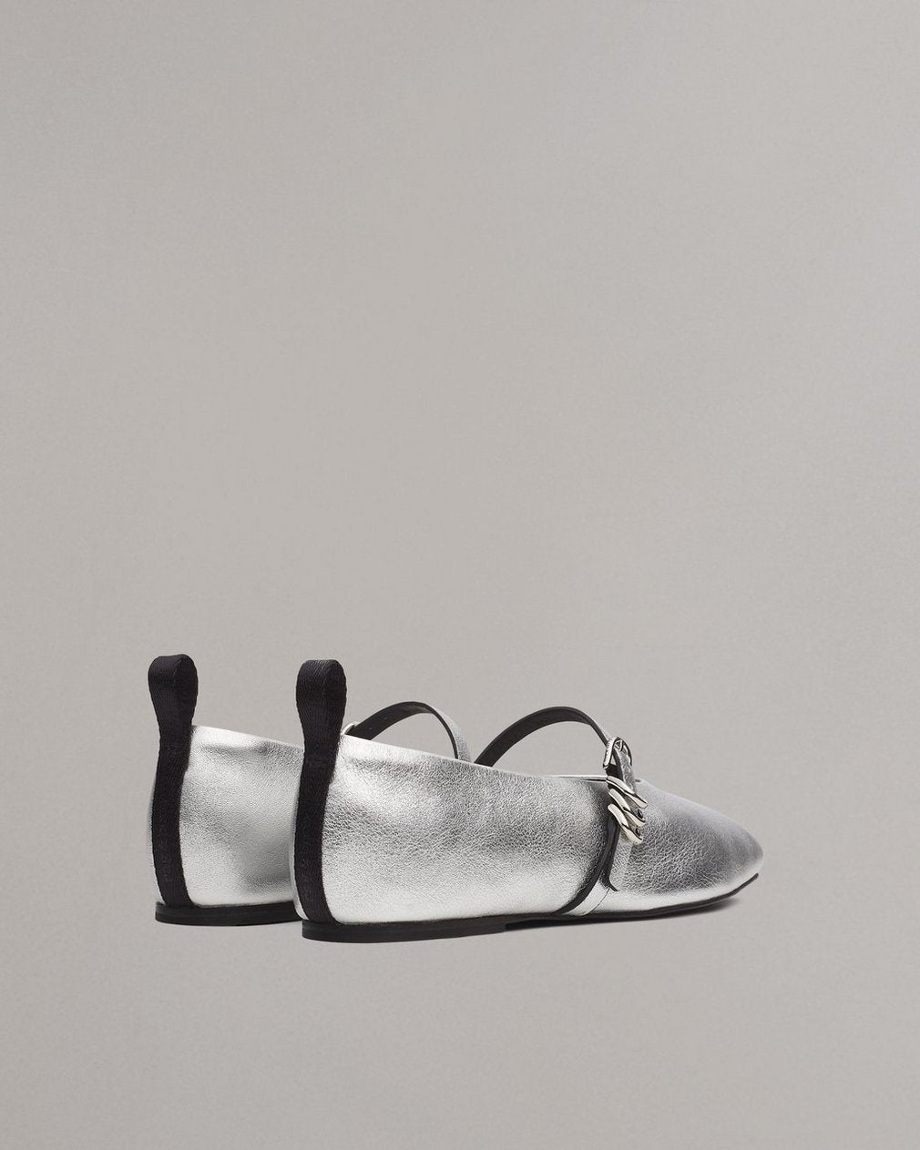 Spire Mary Jane Shoes - Silver