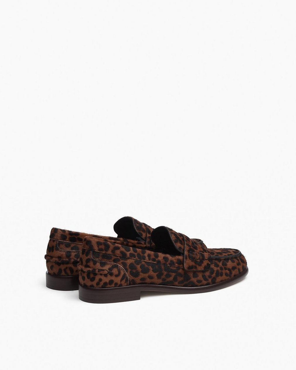 Carter Leopard Calf Hair Loafers - Leopard Hair Calf