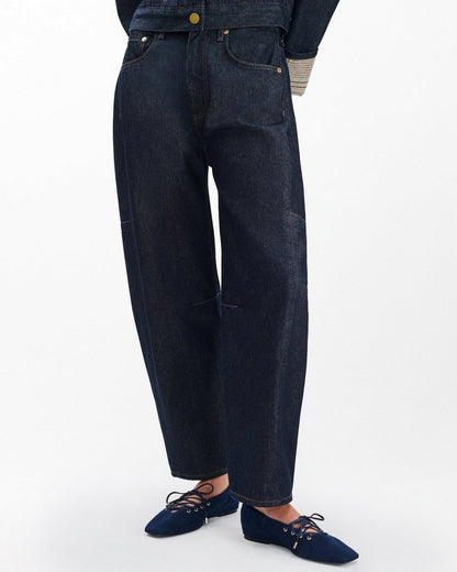 Sophia Denim Ballet Flats - Indigo Denim