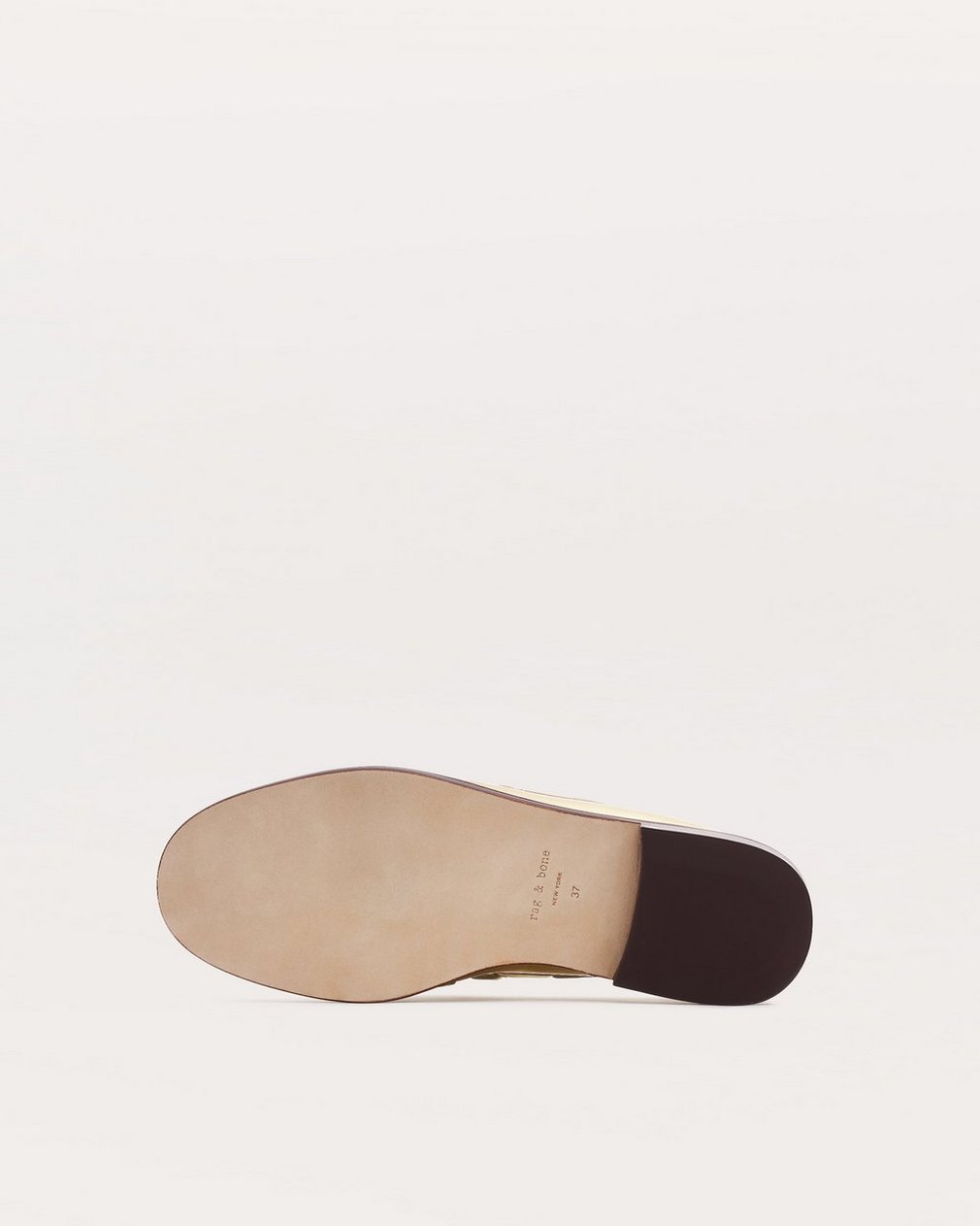 Carter Metallic Leather Boat Shoes - Gold