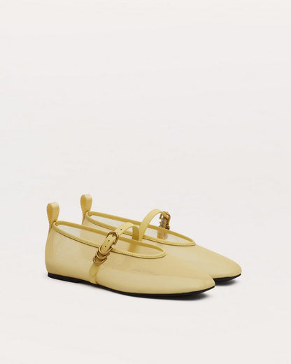 Spire Mesh Mary Janes - Honey