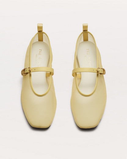 Spire Mesh Mary Janes - Honey