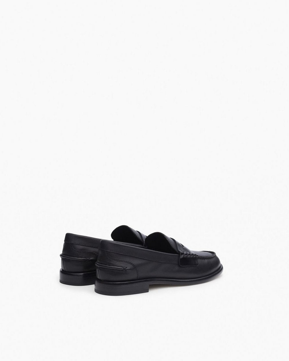 Carter Leather Loafers - Black