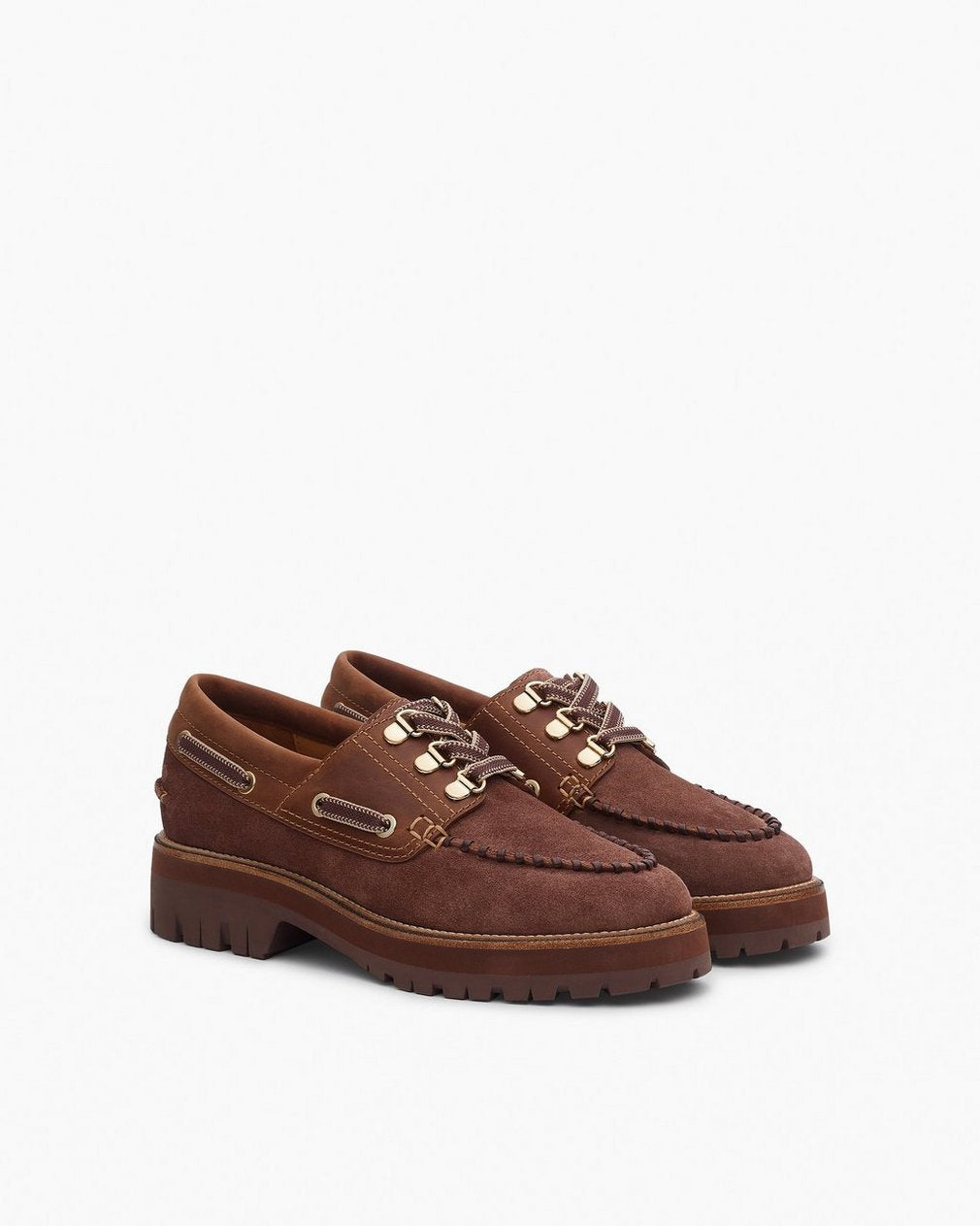 Cameron Suede Boat Shoes - Mocha Suede