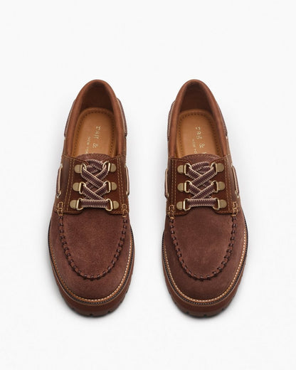 Cameron Suede Boat Shoes - Mocha Suede