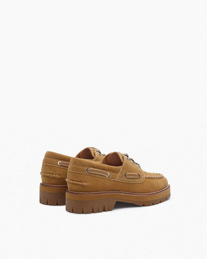 Cameron Suede Boat Shoes - Caramel Suede