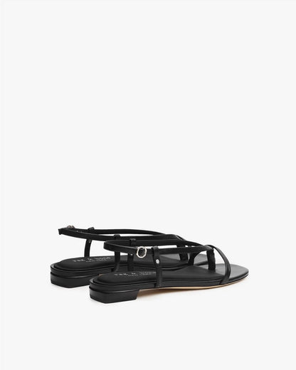 Giselle Strappy Sandals - Black