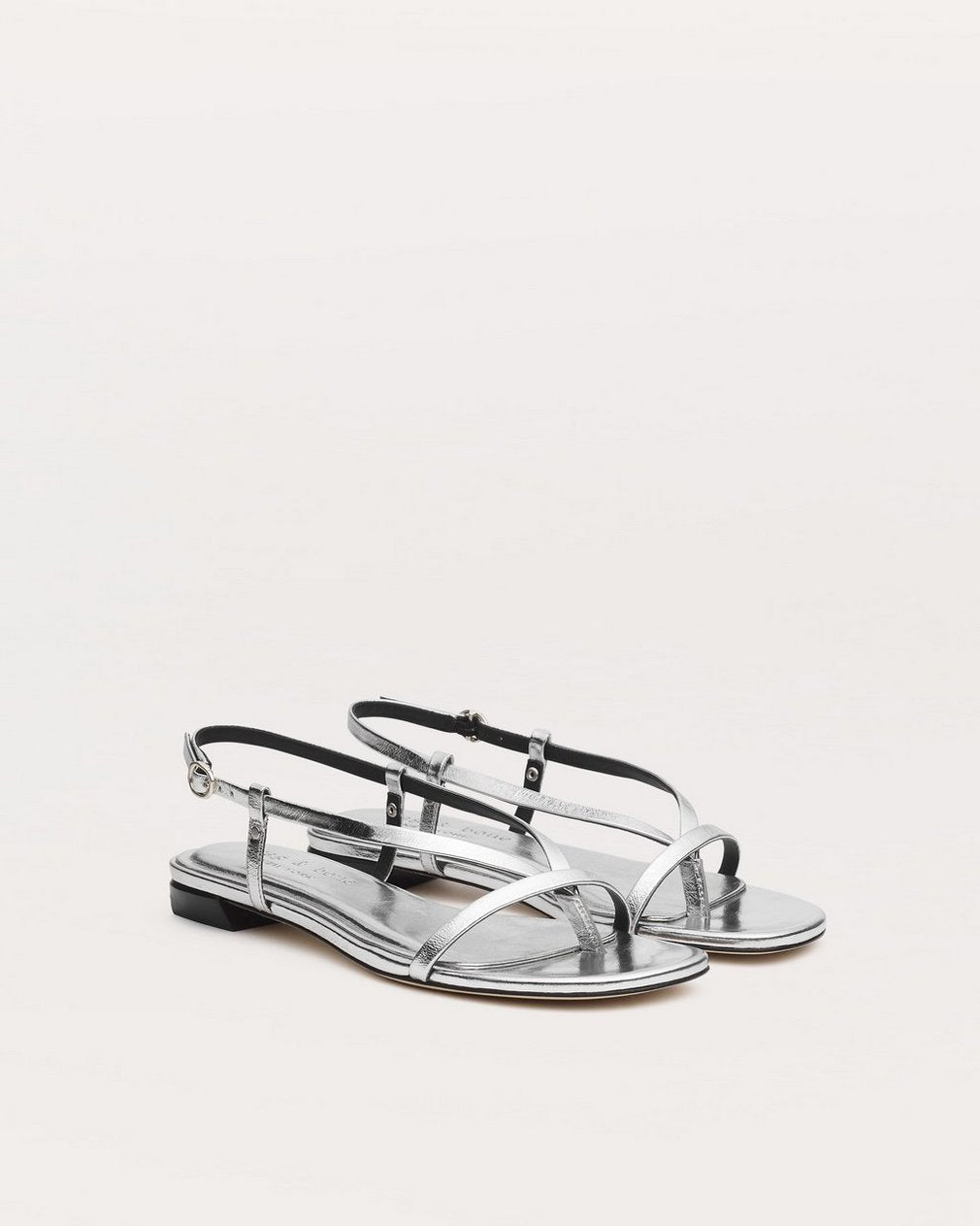 Giselle Strappy Sandals - Silver